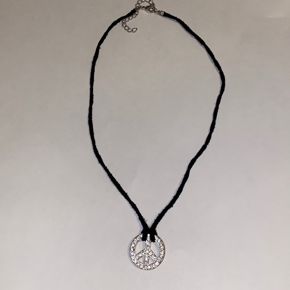 Avon peace sign necklace